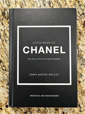 CHANEL Black Hardcover Fashion Biography